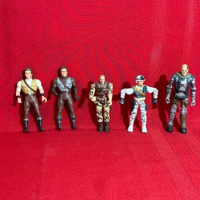 KENNER - ROBIN HOOD PRINCE OF THIEVES FIGURES, ARMY FIGURES, PLAYMATES TAAC TERMINATOR T-600 FIGURE