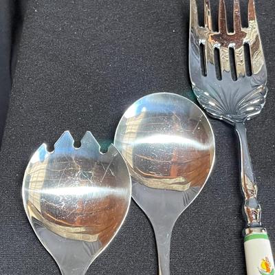 Spode Christmas tree utensils