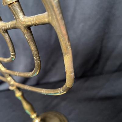 Large Brass Menorah