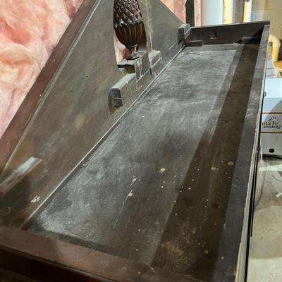 Drop Front Chest with Glass Front Cabinet (LR-MG)