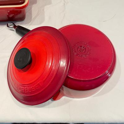 Le Creuset Sauce Pan & Heritage Stoneware (DR-SS)