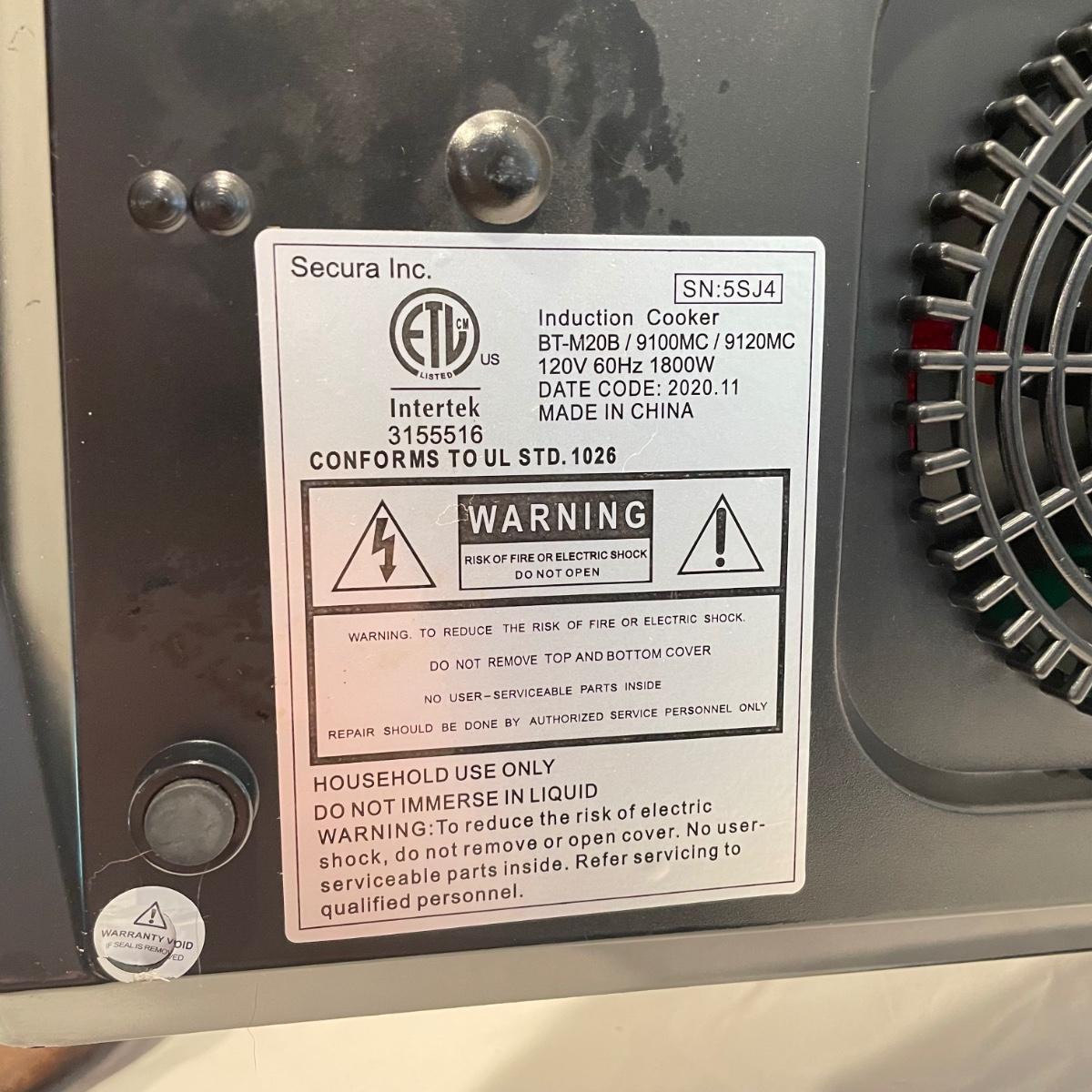 Duxtop Induction Cooktop Expert (DR SS)