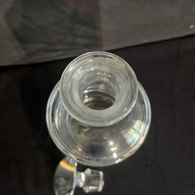 Etched Glass Decanter & Glasses (O-MG)