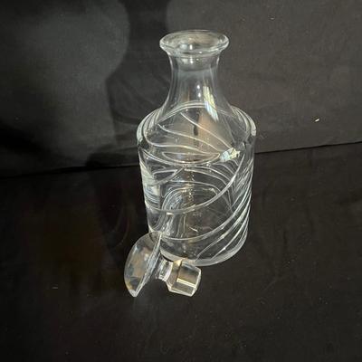 Etched Glass Decanter & Glasses (O-MG)