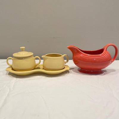 Fiesta Pitchers, Sugar Bowl & Creamer (DR-SS)