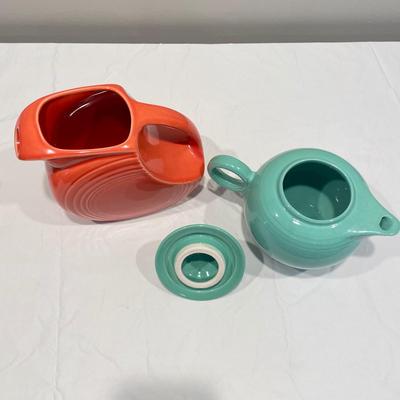 Fiesta Pitchers, Sugar Bowl & Creamer (DR-SS)