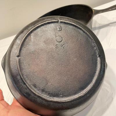 Cast Iron Chicken Fryer and #5 Pans (DR-SS)