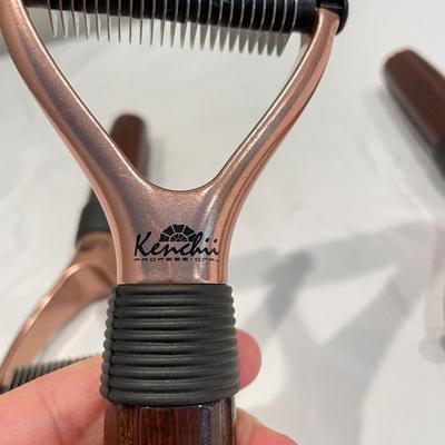 Three Kenchii Professional Luxury Dog/Cat Rakes (DR-SS)