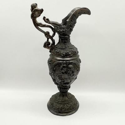 Pair (2) ~ Vtg. Metal Decorative Candle Holders