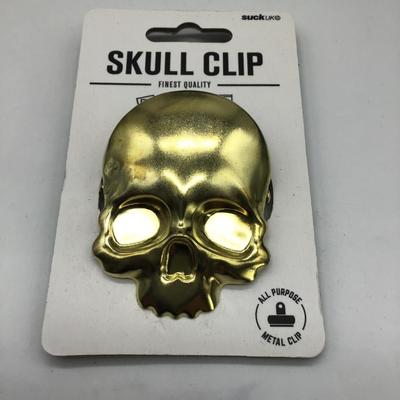 Heavy duty skull clip