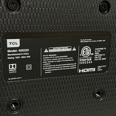TCL ~ 40â€ Roku TV