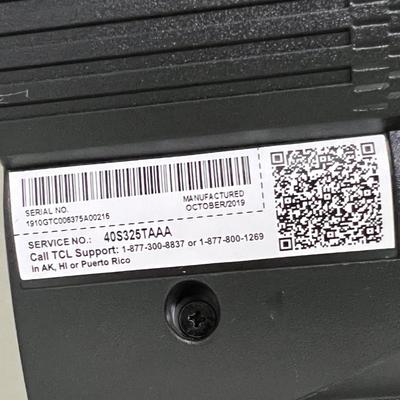 TCL ~ 40â€ Roku TV