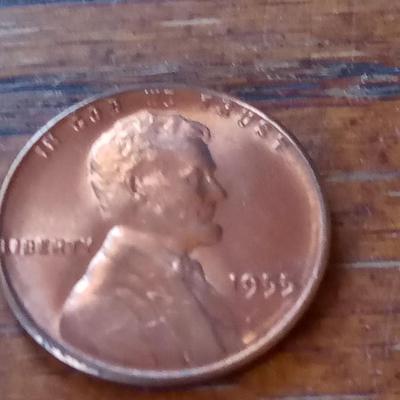 LOT 68 1955 LINCOLN PENNY