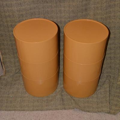 Very Modern/Retro Cylindrical Storage Tables 23