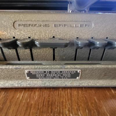 Perkins Brailler Typewriter