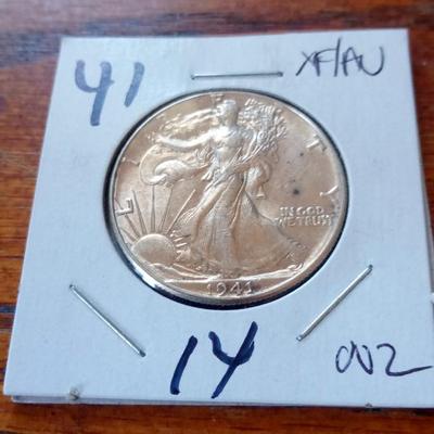 LOT 83 1941 SILVER STANDING LIBERTY HALF DOLLAR
