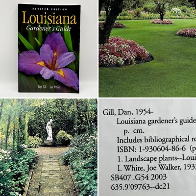 DAN GILL ~ Collection Of Four (4) Louisiana Gardening Books