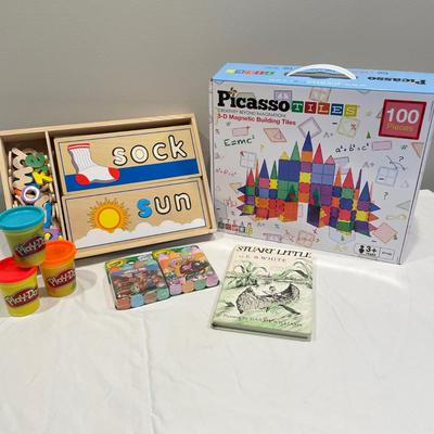 Melissa & Doug, Picasso Tiles, & More Pre-K Toys (LR-SS)