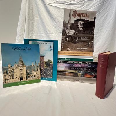 Local Interest Books - Thomas Wolfe, Biltmore, Appalachian Wilderness & More (LR-RG)