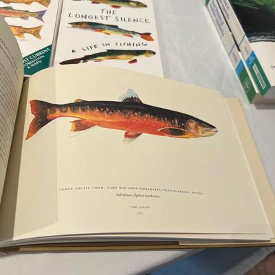 Fishing Books - Techniques, Guides & Photography and a Sears Belmont Bait Caster (LR-RG)