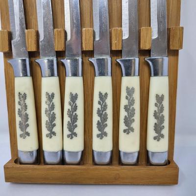 Carvel Hall Carving Set By Briddell