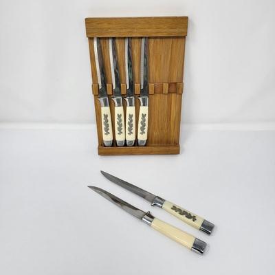 Carvel Hall Carving Set By Briddell