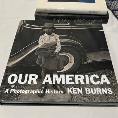 "Our America' - A photographic History by Ken Burns & More American History Books (LR-RG)