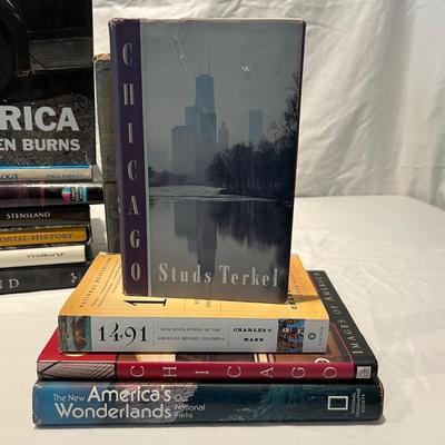 "Our America' - A photographic History by Ken Burns & More American History Books (LR-RG)