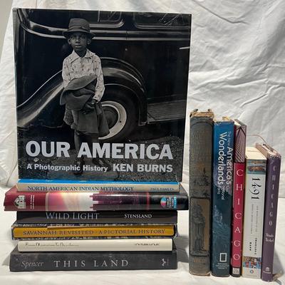 "Our America' - A photographic History by Ken Burns & More American History Books (LR-RG)
