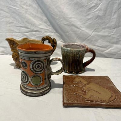Madison Tile Works & Other Signed Pottery (K-RG)