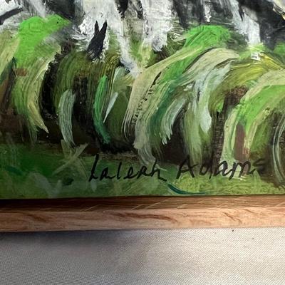 One Canvas & Two Original Paintings on Board (S-RG)