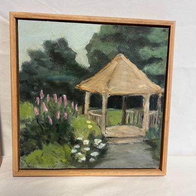 One Canvas & Two Original Paintings on Board (S-RG)