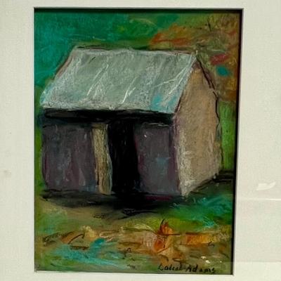 Signed Local Pastel Original Painting S-RG)