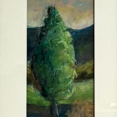 Signed Local Pastel Original Painting S-RG)