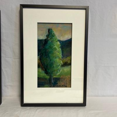 Signed Local Pastel Original Painting S-RG)