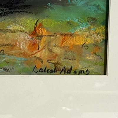 Signed Local Pastel Original Painting S-RG)