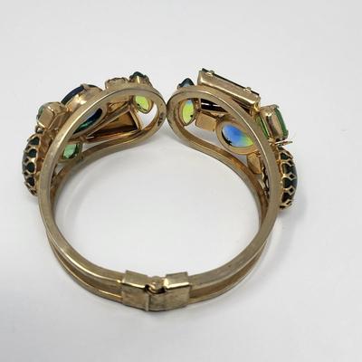 Juliana Style Vintage Rhinestone Jewelry - Greens