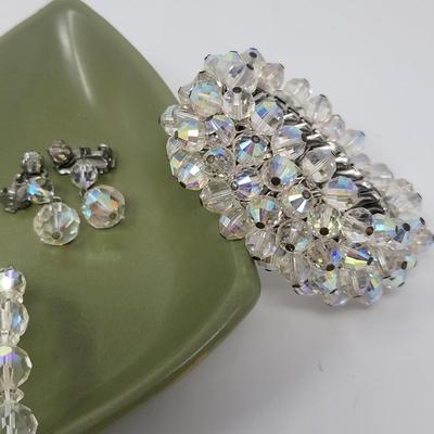 Vintage Laguna Aurora Crystal Jewelry
