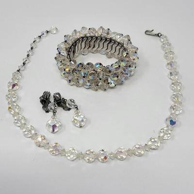 Vintage Laguna Aurora Crystal Jewelry