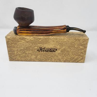 Two Vintage Kirsten Tobacco Pipes