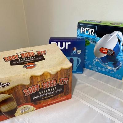 Pur water filtration and root beer kit