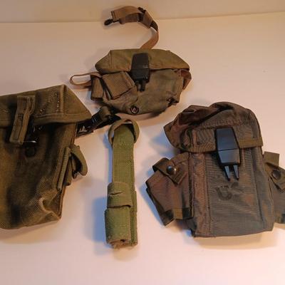 US Military canvas Ammunition / small bag collection