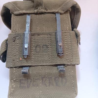 US Military canvas Ammunition / small bag collection