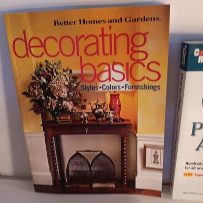 Home Interior / Decorating books and How to clean and care for practically anything!