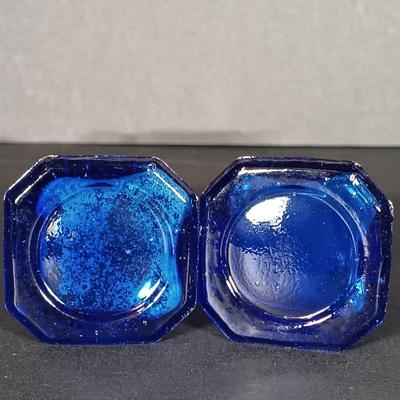 LOT 28: Cobalt Blue Glass Collection & More