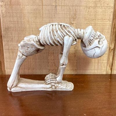 LOT 120G: Yoga Skeletons - Set Of 6 Yogi Skeletons