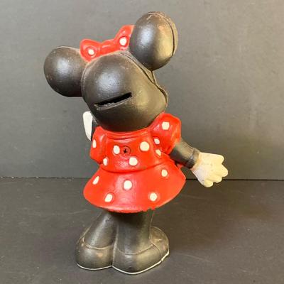 LOT 152: Cast Iron Minnie Mouse Bank