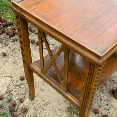 LOT 191: Set of Two Vintage Tables for Upcycling