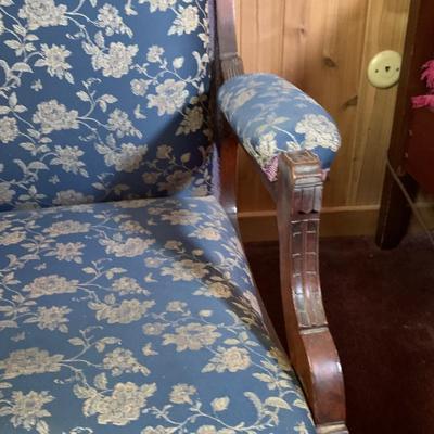 LOT: Antique Eastlake Style Stationary Rocking Chair