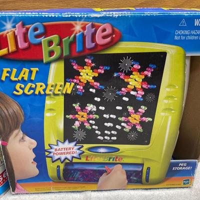 Tinker Toys and Lite Brite